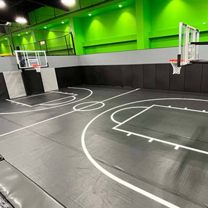 AB-033 Indoor Floor Inflatable Basketball Court Blow Up Football Fields Air Track Mats