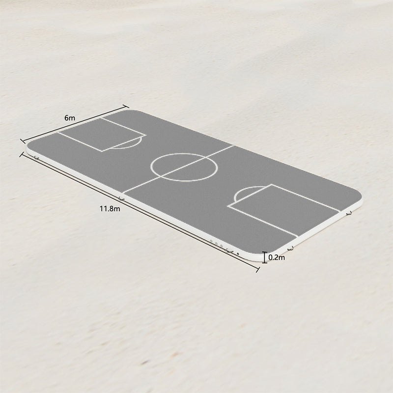 AB-033 Indoor Floor Inflatable Basketball Court Blow Up Football Fields Air Track Mats