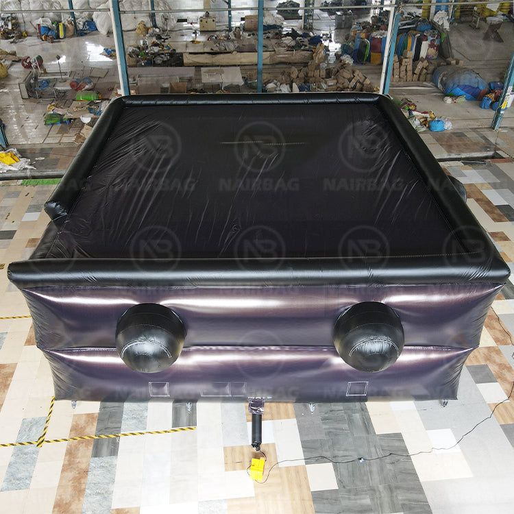 AB-036 10x10x4.5m Inflatable Freefall Stunt Jump Air Bag Inflatable stunt  bike jump airbag landing