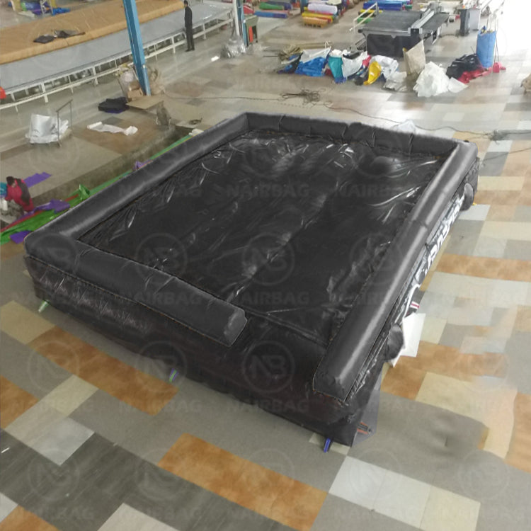 AB-022 50x40x15ft Adventure Park Inflatable Square Stunt Airbag Jumping Flat