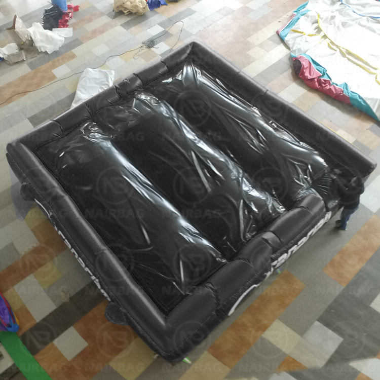 AB-022 50x40x15ft Adventure Park Inflatable Square Stunt Airbag Jumping Flat