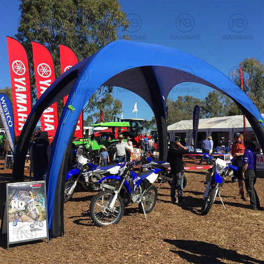 TE-002 Events Portable 4 Legs Custom Blow up Tent Giant Advertising Inflatable Tent Durable Inflatable Airtight Spider Tent