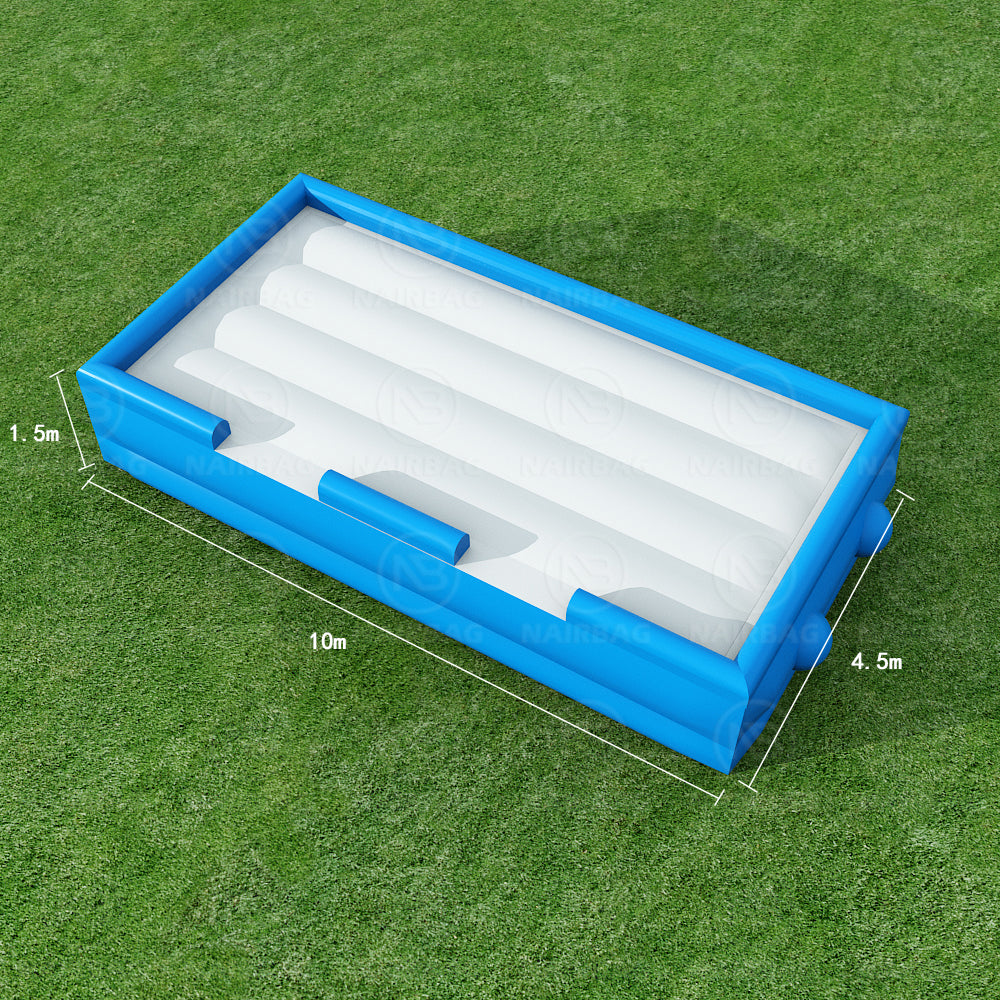 AB-035 10x4.5x1.5m Durable and Safe Inflatable All Around Airbag Landing for Freestyle