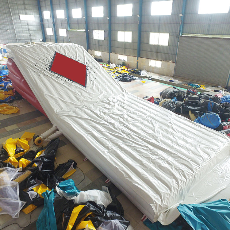 FMX-013  17x6x4m Nairbag Inflatable Bmx/FMX Landing Airbag Inflatable Jump Ramp