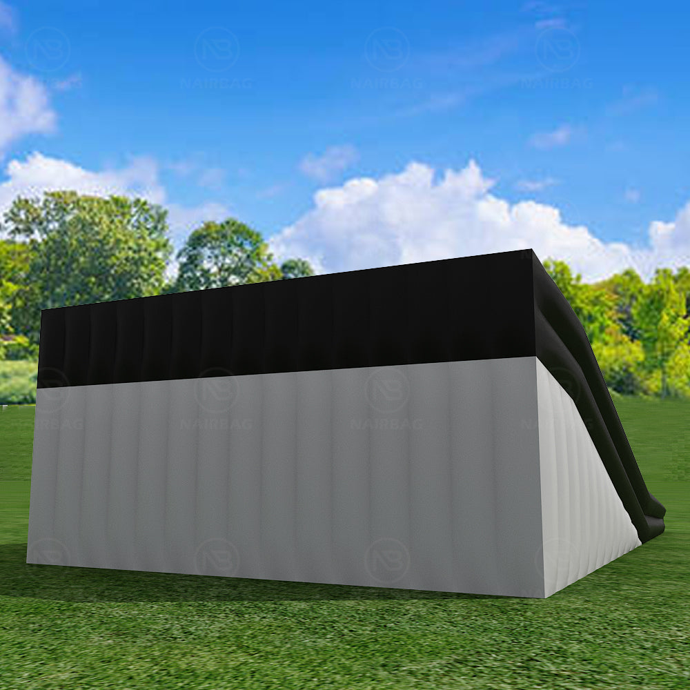 AB-034 9x7x3m Bmx Bike Landing Airbag Inflatable Freestyle Stunt Jump Air Bag With Ramp