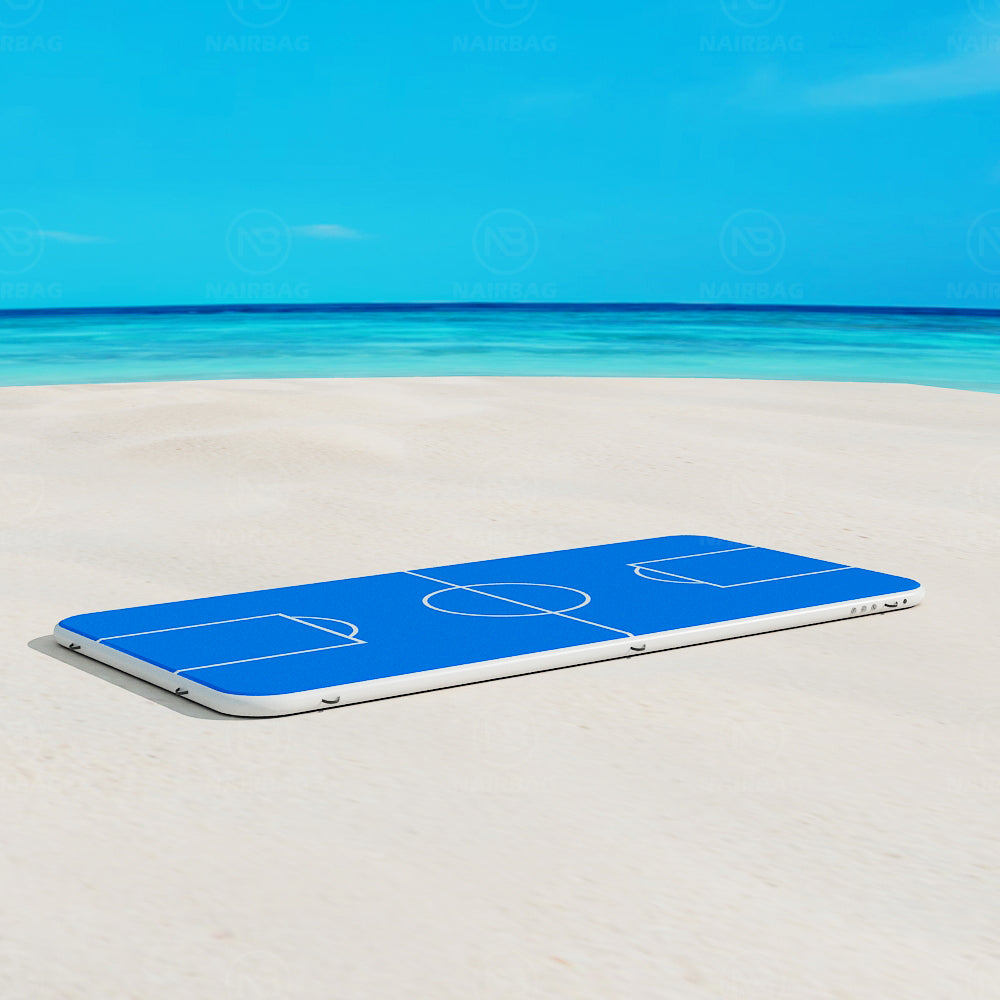 AB-033 Indoor Floor Inflatable Basketball Court Blow Up Football Fields Air Track Mats