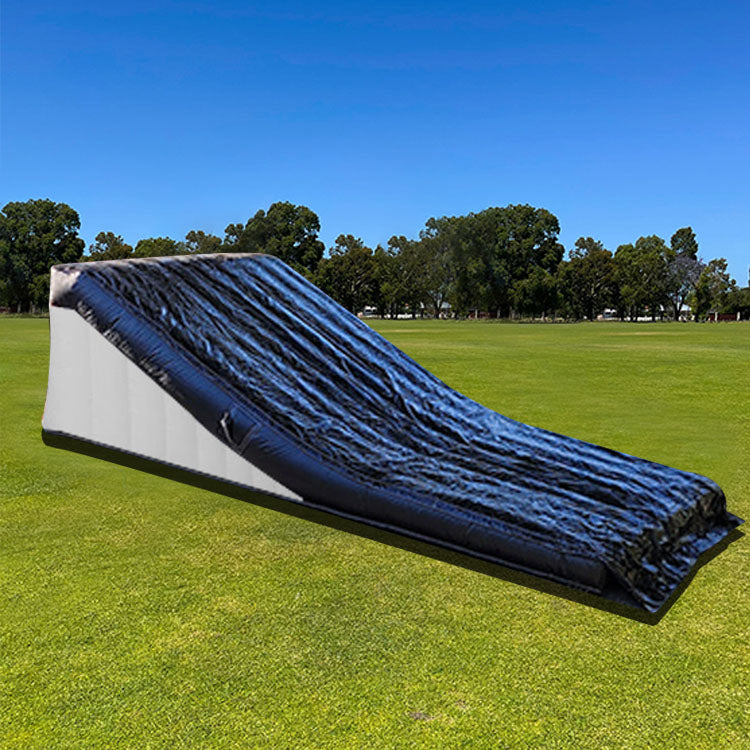 AB-034 9x7x3m Bmx Bike Landing Airbag Inflatable Freestyle Stunt Jump Air Bag With Ramp