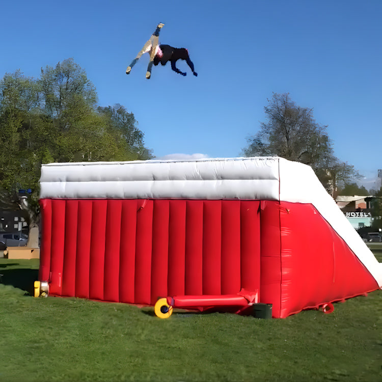 AB-020 Nairbag 12x7x3.5m BMX Inflatable Stunt Jumping Landing Air Ramp