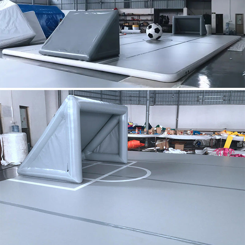 AB-033 Indoor Floor Inflatable Basketball Court Blow Up Football Fields Air Track Mats