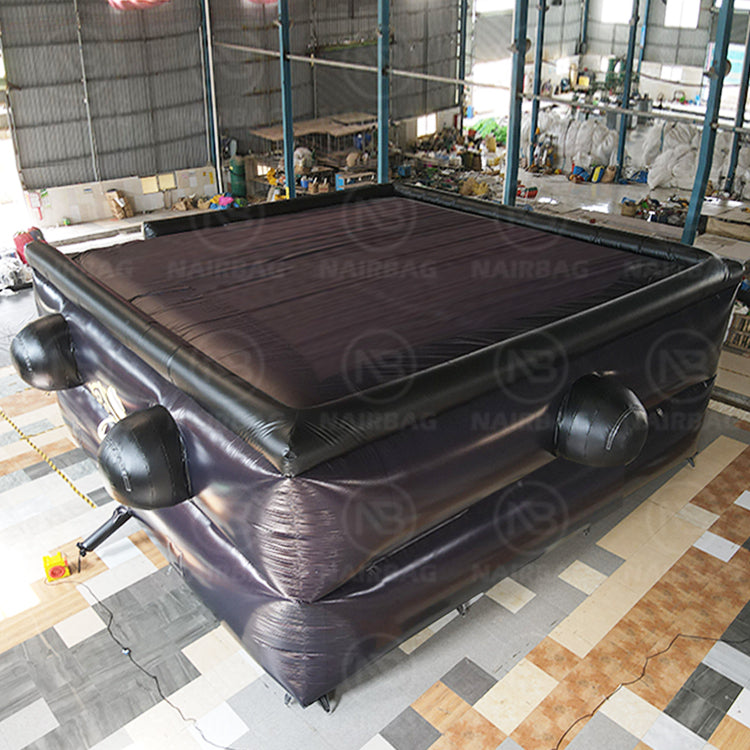 AB-036 10x10x4.5m Inflatable Freefall Stunt Jump Air Bag Inflatable stunt  bike jump airbag landing