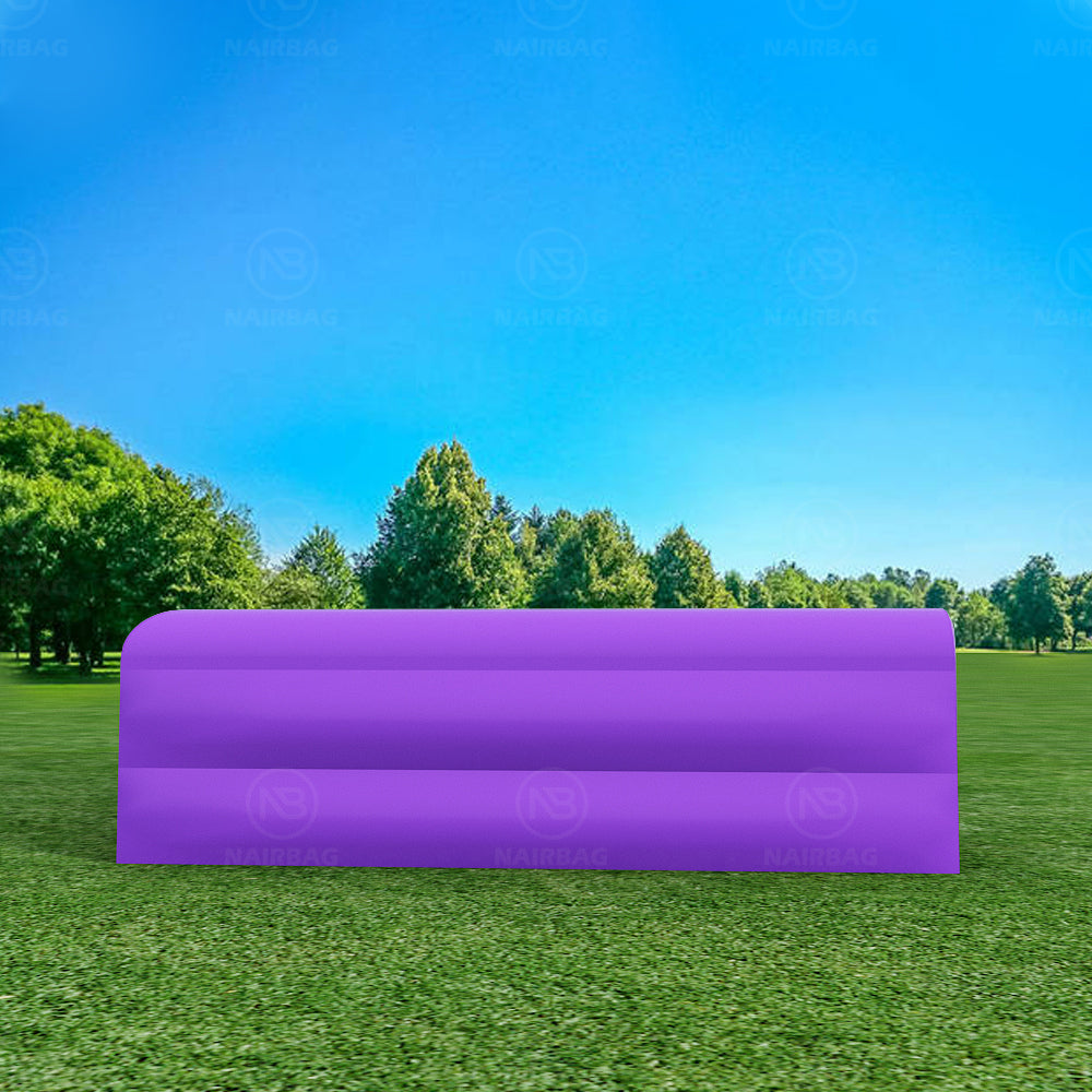 AB-037 Purple Allaround Airbag 4x4x1.25m Small Inflatable Landing Air Bag