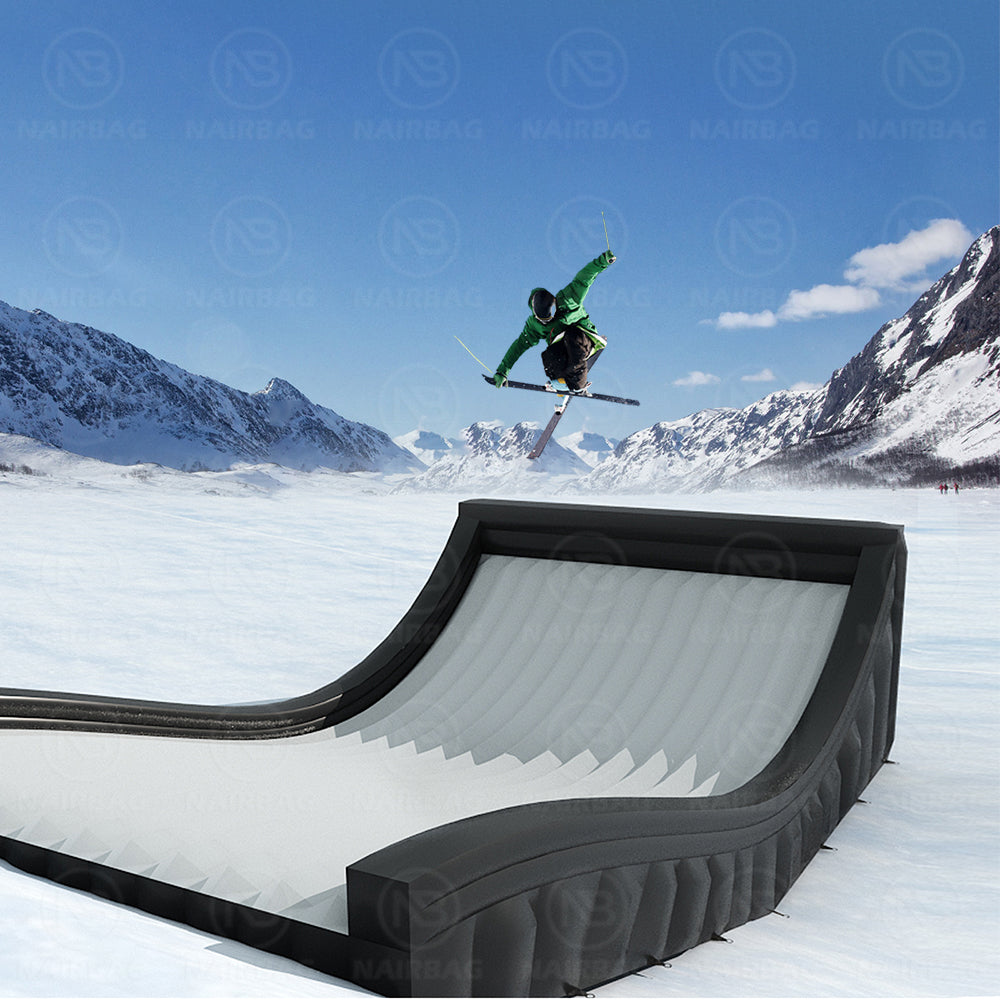 AB-040 Airbags Lander Training Inflatable Landing Air Bag For Ski And Snowboard