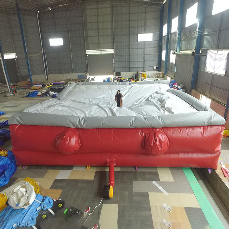 AB-001 10x10x2.7m Soft Jump Stunt Landing Airbag Inflatable Air Bag For Freefall Jump