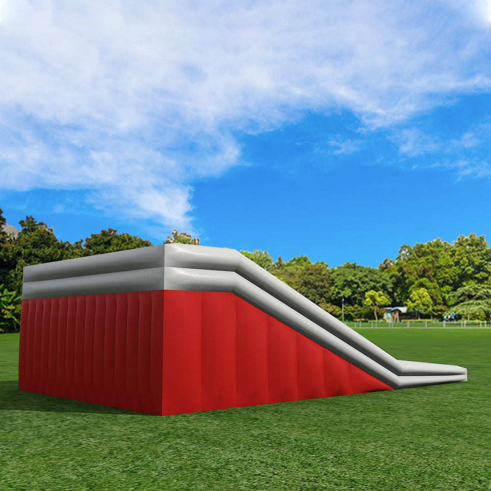 AB-020 Nairbag 12x7x3.5m BMX Inflatable Stunt Jumping Landing Air Ramp