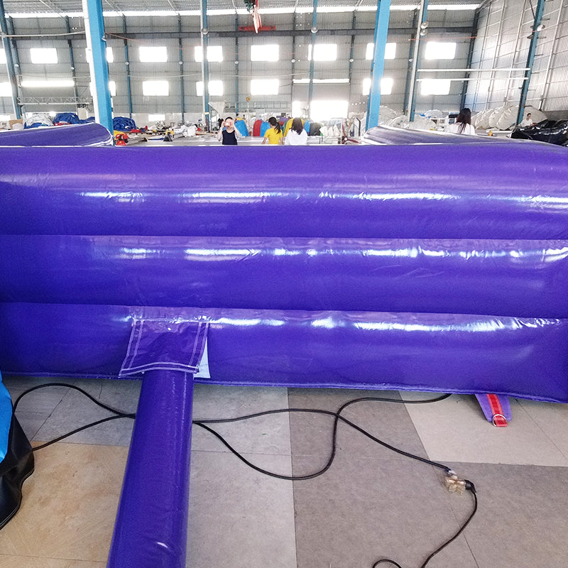 AB-037 Purple Allaround Airbag 4x4x1.25m Small Inflatable Landing Air Bag