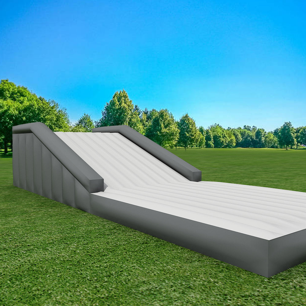 AB-019 14x4.5x2.5m Nairbag Stunt BMX Airbag Ramp Bike Jump Air Bag Inflatable Airbag Landing