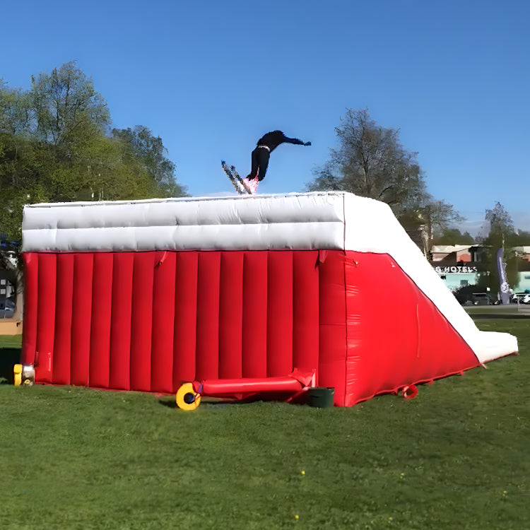 AB-020 Nairbag 12x7x3.5m BMX Inflatable Stunt Jumping Landing Air Ramp