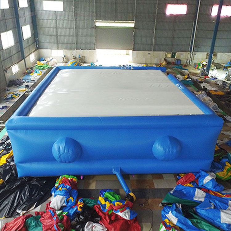 AB-003 10x10x3.5m  All Around Landing AirBag Customized Free Fall AirBag Stunt Bag Landing For Adult