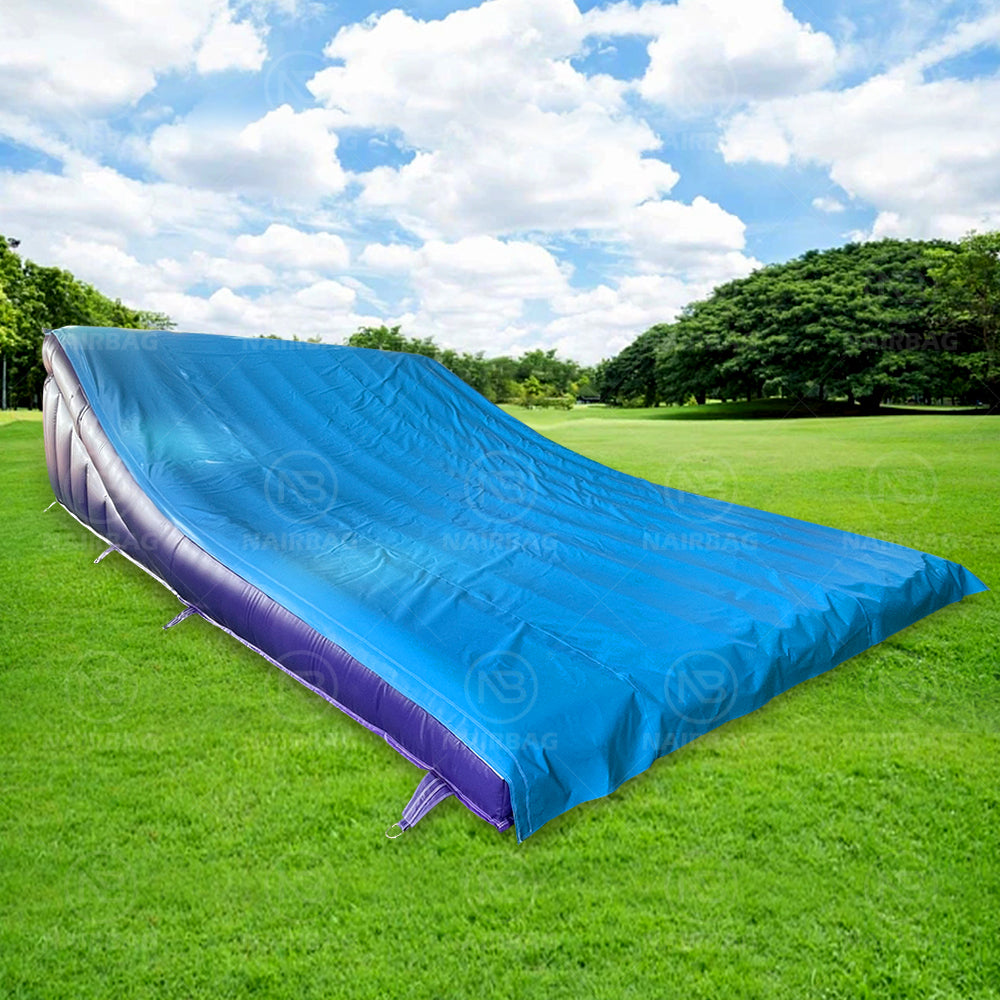 NB-AB250 Size 8x5x2mt BMX Landing Ramp for Tranning Inflatable Landing Airbag For Bike
