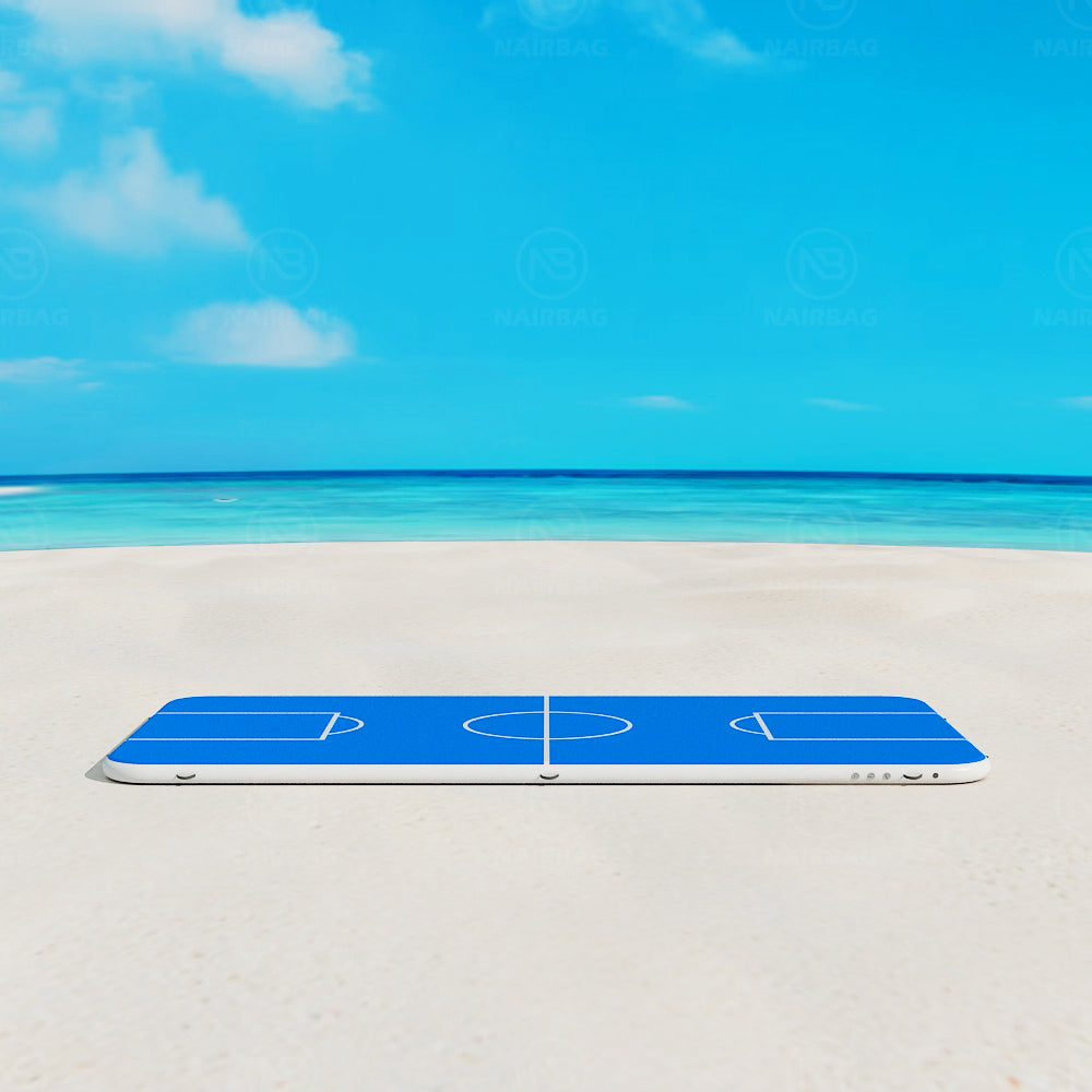 AB-033 Indoor Floor Inflatable Basketball Court Blow Up Football Fields Air Track Mats