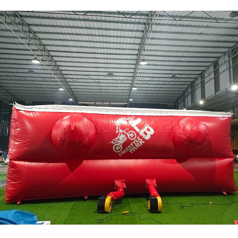AB-208 13x9x3.5m Custom made FMX freefall training landing airbag