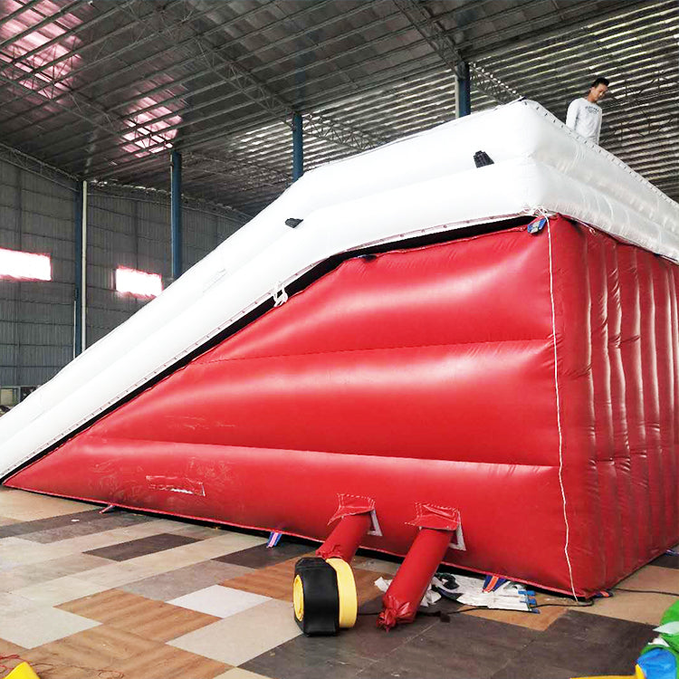 FMX-013  17x6x4m Nairbag Inflatable Bmx/FMX Landing Airbag Inflatable Jump Ramp