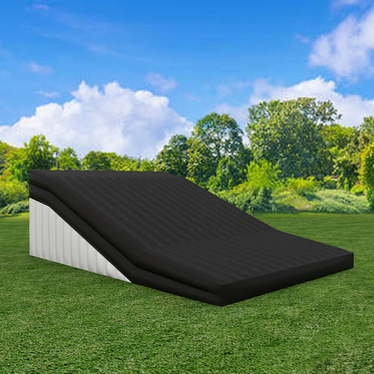 AB-034 9x7x3m Bmx Bike Landing Airbag Inflatable Freestyle Stunt Jump Air Bag With Ramp