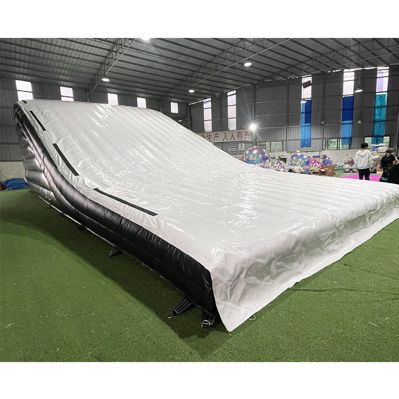 FMX-006 (16x7x4.5m) Inflatable sport landing airbag stunt inflatable mountain bike airbag for  FMX