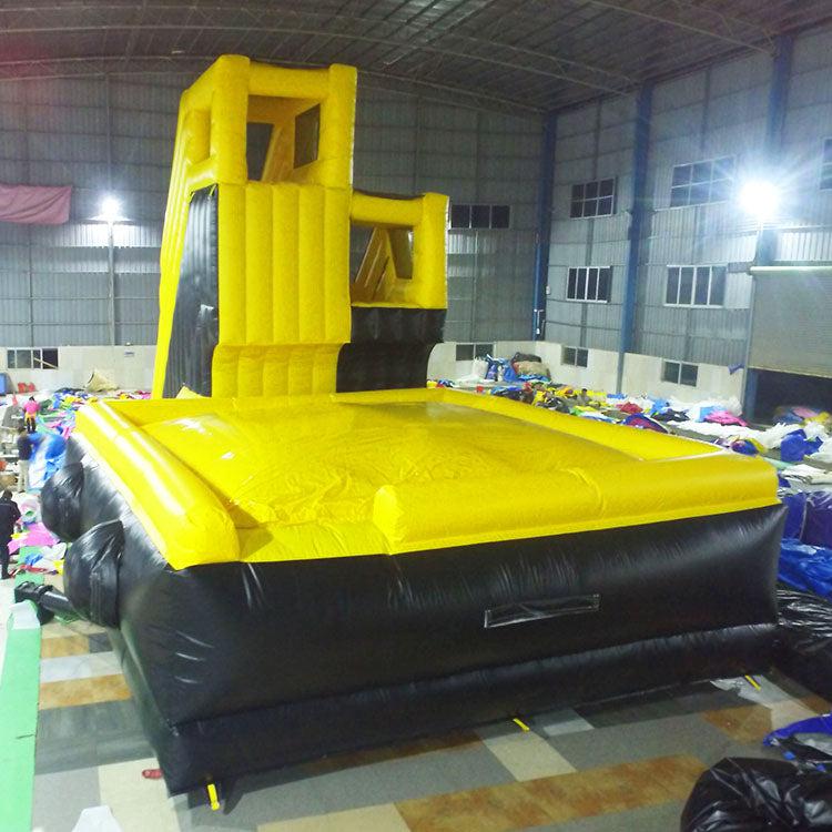 AB-004 8x6x8m Sport Inflatable Jump Stunt Airbag With Inflatable Landing Pad