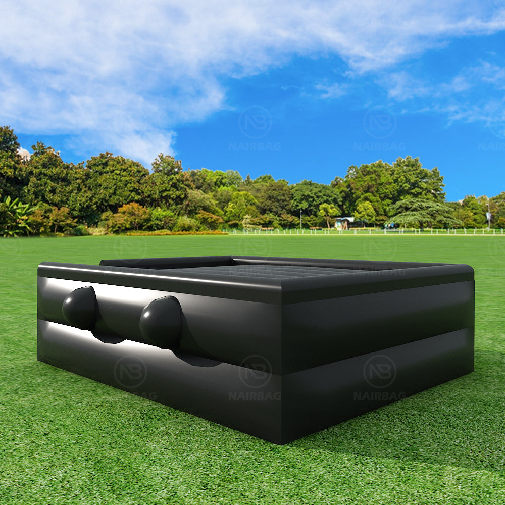AB-022 50x40x15ft Adventure Park Inflatable Square Stunt Airbag Jumping Flat