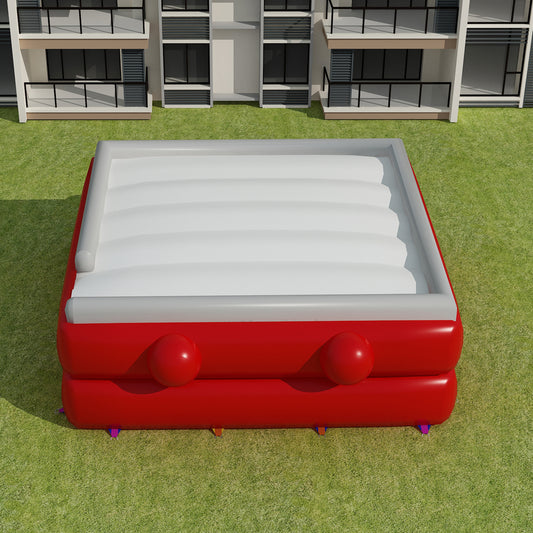 AB-001 10x10x2.7m Soft Jump Stunt Landing Airbag Inflatable Air Bag For Freefall Jump