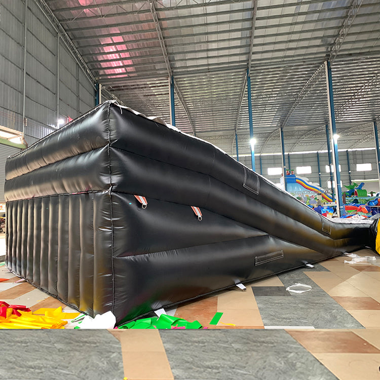 AB-007 15x8x3m Inflatable Bmx Ramp Jump Airbag Landing For Stunt Bike