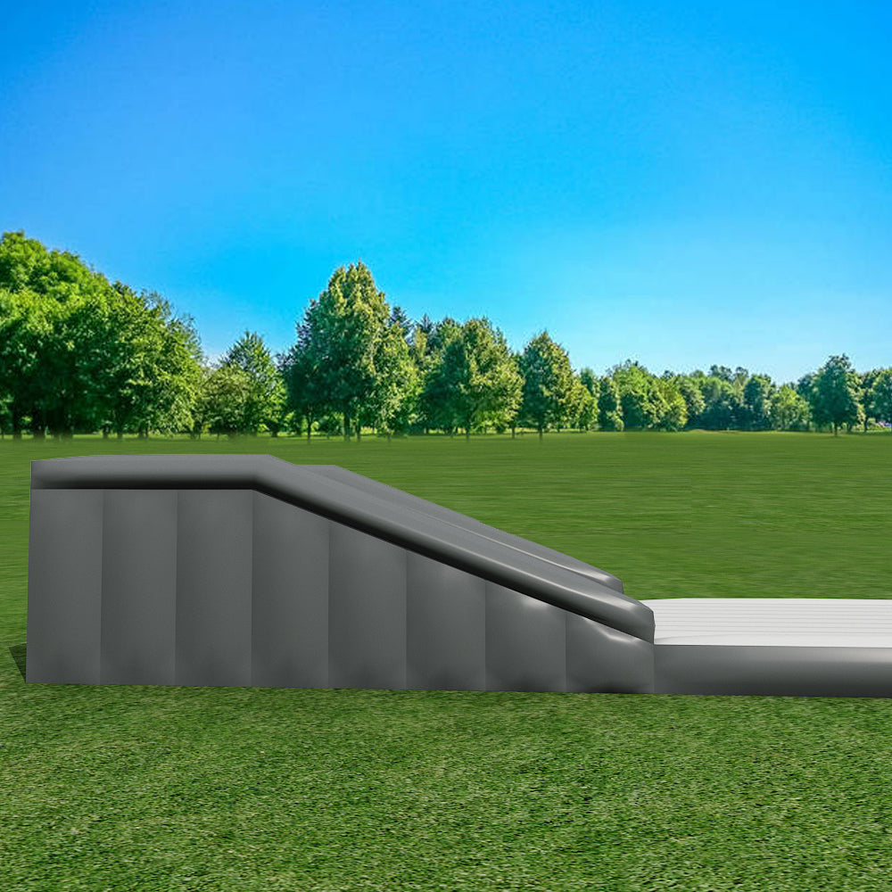 AB-019 14x4.5x2.5m Nairbag Stunt BMX Airbag Ramp Bike Jump Air Bag Inflatable Airbag Landing