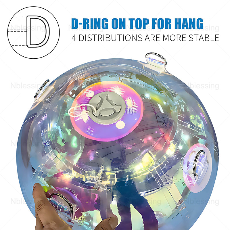 Inflatable Metallic Ball Decorative Inflatable Mirror Ball Metallic Balloons Big Shiny Giant Inflatable Balls