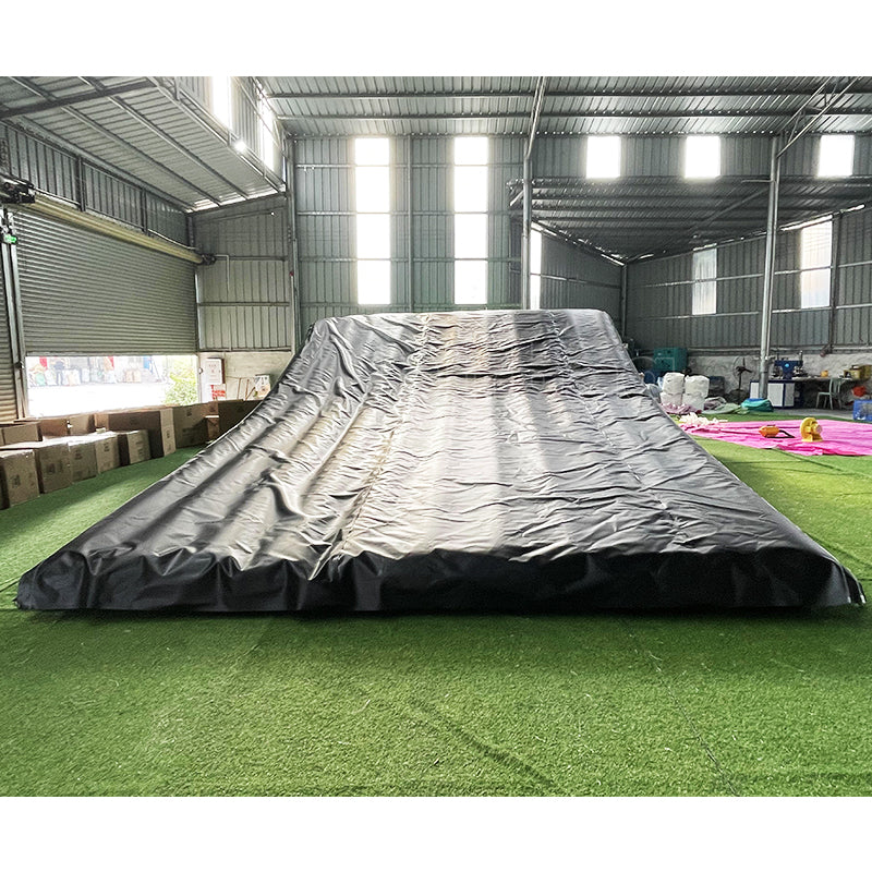 AB-174-8x5x2.1m Small Kids inflatable bmx bike landing airbag ramp