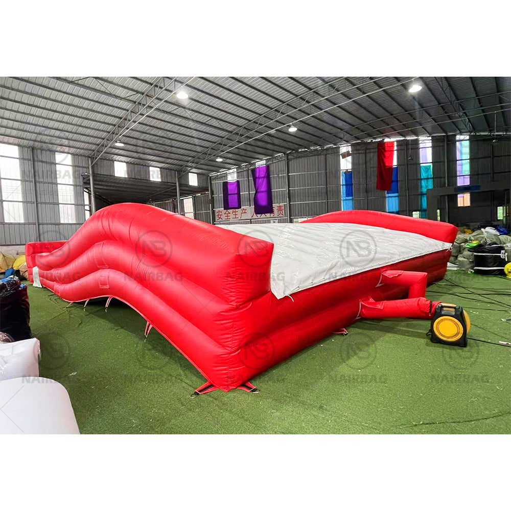 NB-SN017 Inflatable Airbag Landing Pad Ramp for Ski Snowboard Jump Training and Safety