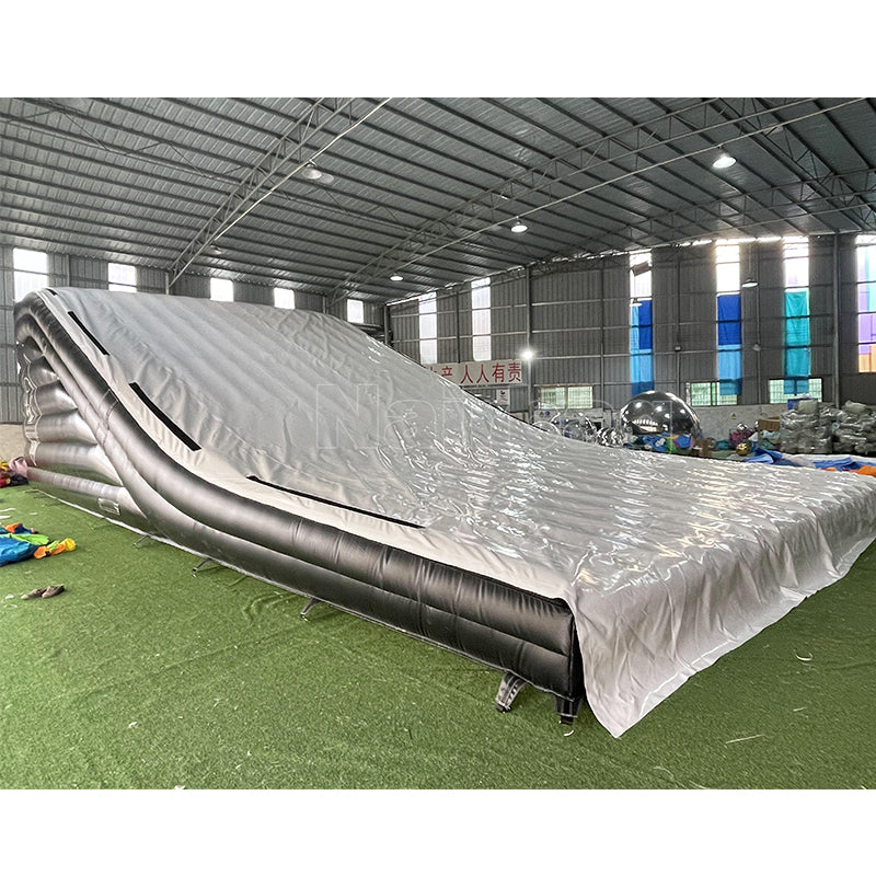 FMX-006 (16x7x4.5m) Inflatable sport landing airbag stunt inflatable mountain bike airbag for  FMX