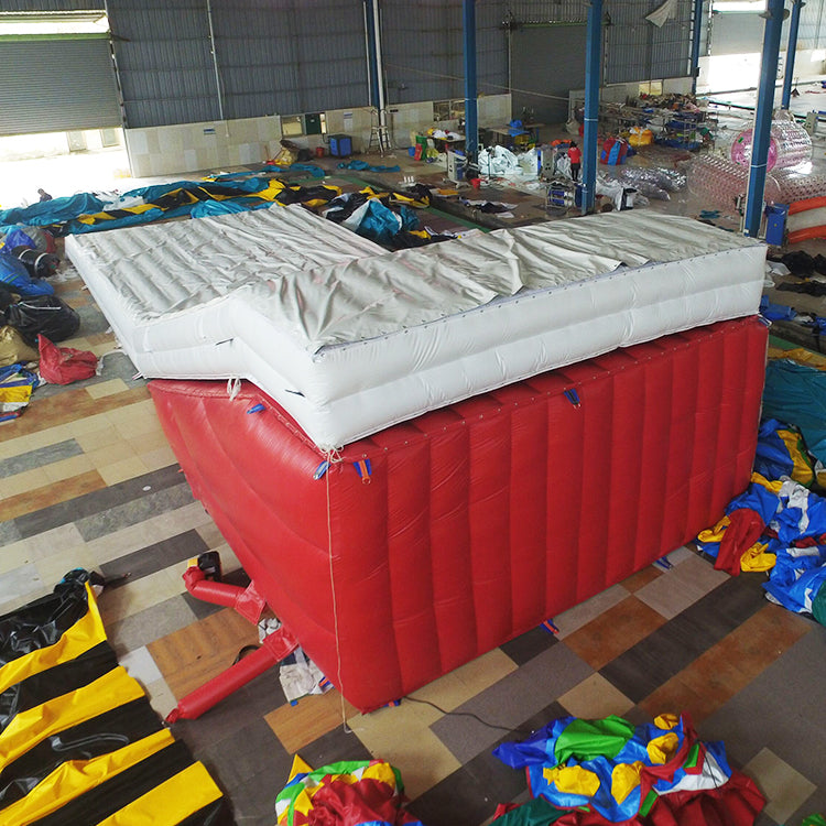 FMX-013  17x6x4m Nairbag Inflatable Bmx/FMX Landing Airbag Inflatable Jump Ramp