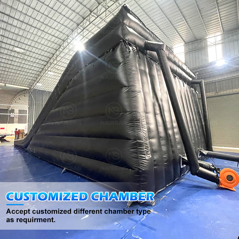 FMX-016 15x6x4m Freestyle Fmx Inflatable Stunt Air Bag Air Landing Ramp