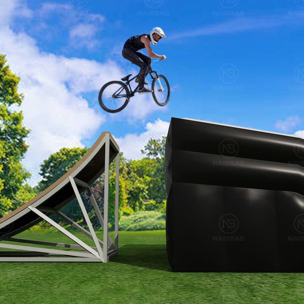AB-013 Inflatable Airbag Landing BMX Stunt Air Bag Ramp