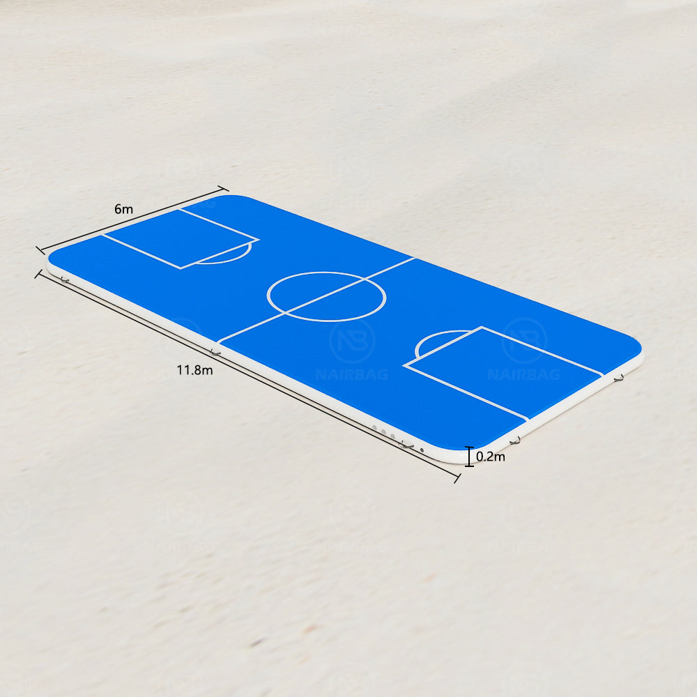 AB-033 Indoor Floor Inflatable Basketball Court Blow Up Football Fields Air Track Mats