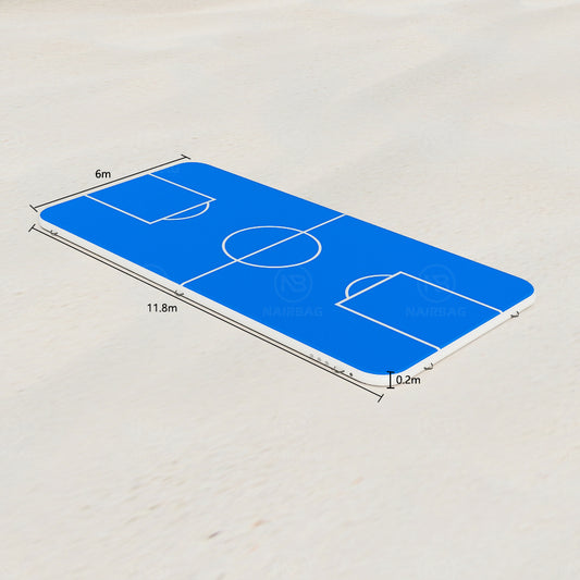 AB-033 Indoor Floor Inflatable Basketball Court Blow Up Football Fields Air Track Mats