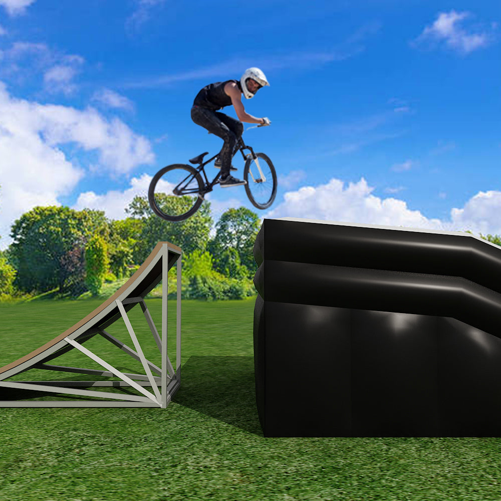 AB-021 Nairbag 10x5x2.5m Inflatable Air Bags For stunts Inflatable Airbag Landing Bmx