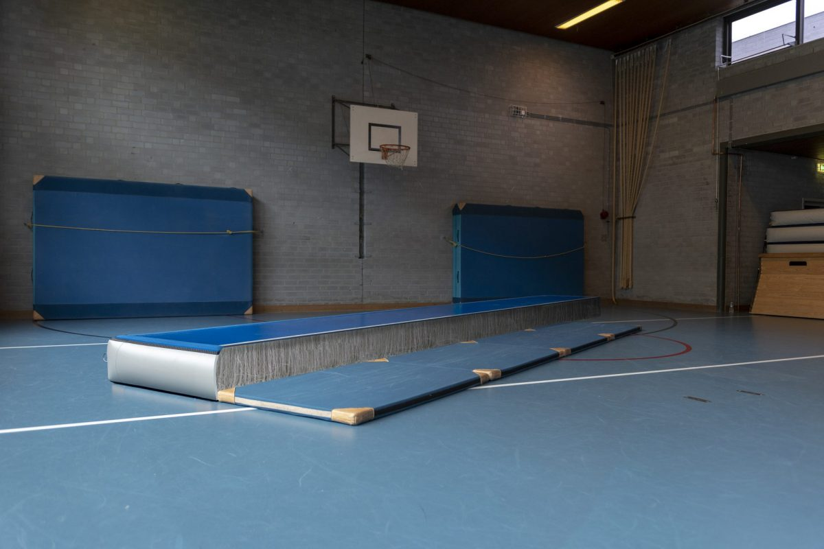 AB-032 Gymnastics inflatable air track gym mat inflatable air tumble track