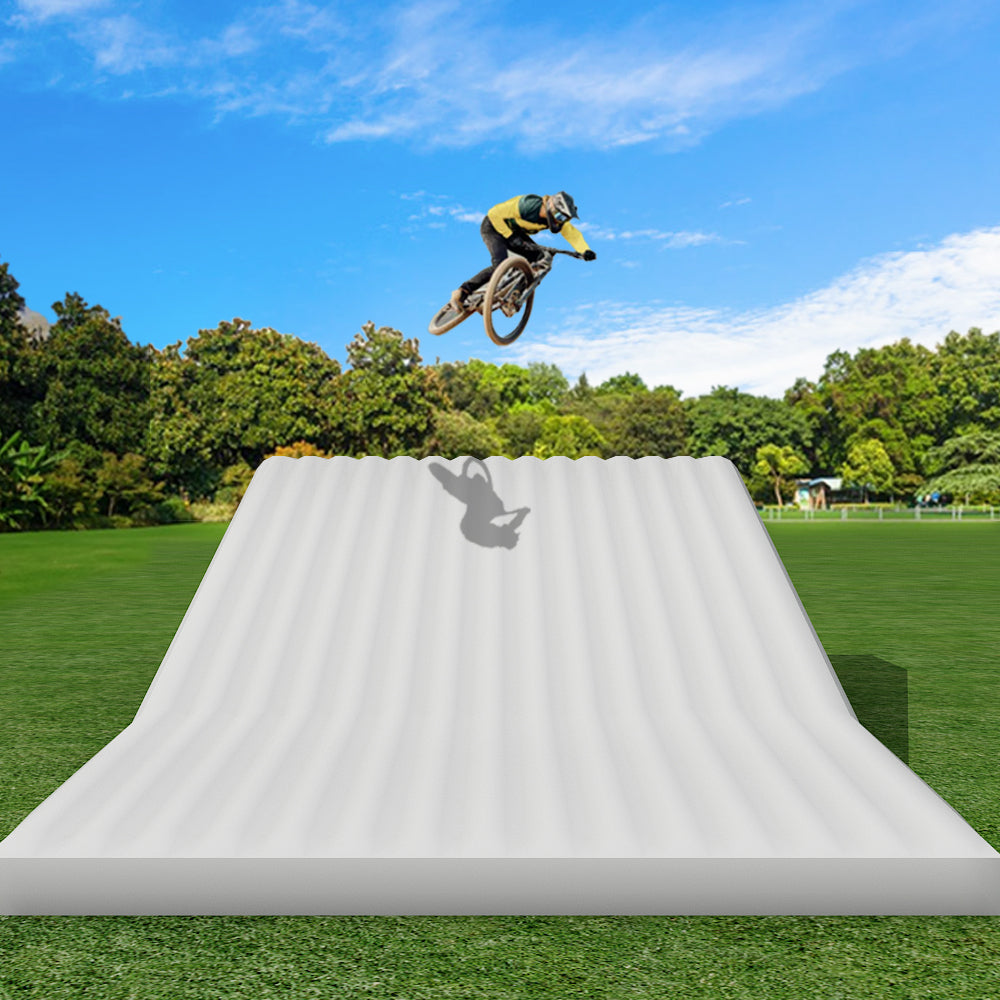 AB-020 Nairbag 12x7x3.5m BMX Inflatable Stunt Jumping Landing Air Ramp