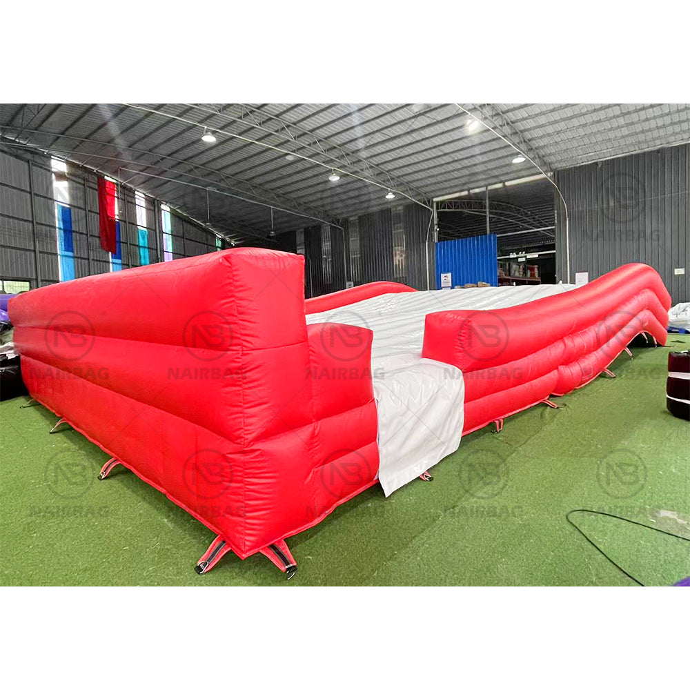 NB-SN017 Inflatable Airbag Landing Pad Ramp for Ski Snowboard Jump Training and Safety