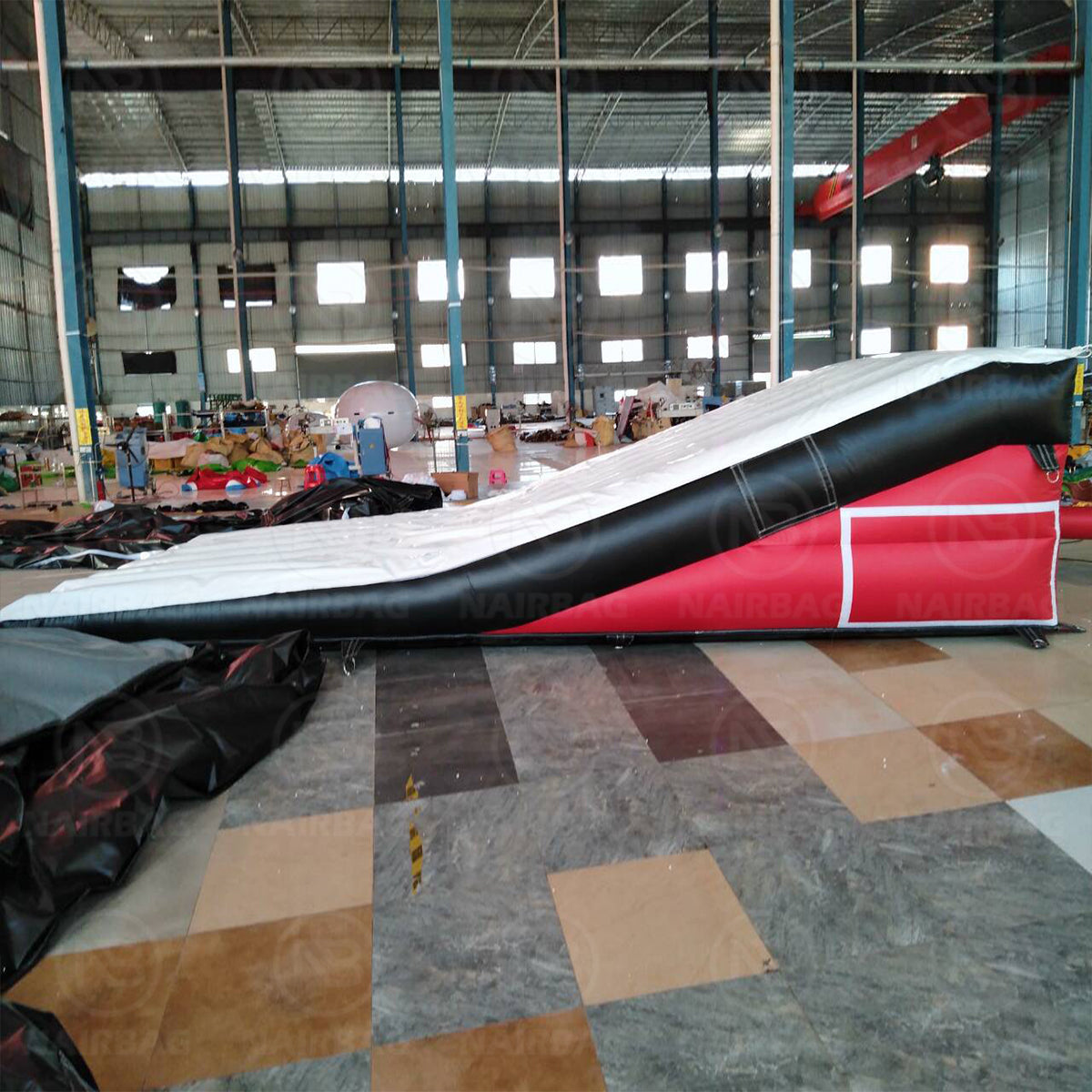 AB-067 Inflatable Stunt Ramp Landing Airbags Used In Sports Events, Stunt Shows, And Training Facilities