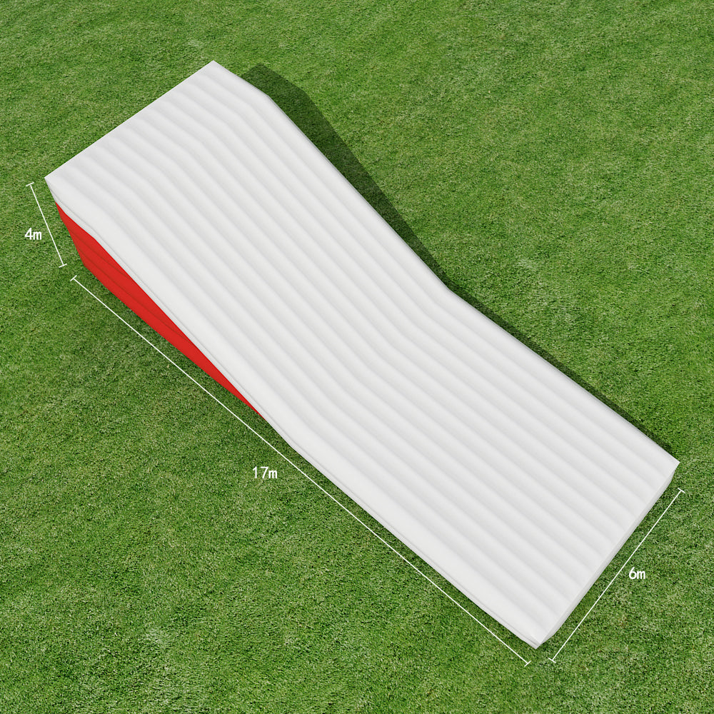 FMX-013  17x6x4m Nairbag Inflatable Bmx/FMX Landing Airbag Inflatable Jump Ramp