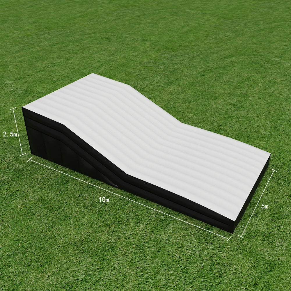 AB-021 Nairbag 10x5x2.5m Inflatable Air Bags For stunts Inflatable Airbag Landing Bmx