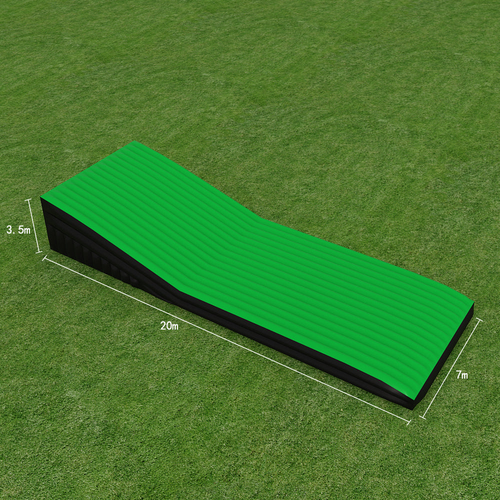 FMX-012  Nairbag 20x7m BMX Big Air Stunt Free Fall Jumping Inflatable Landing Airbag For Mountain Bike